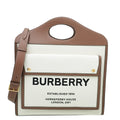 Burberry Bicolor Pocket Tote Medium Bag