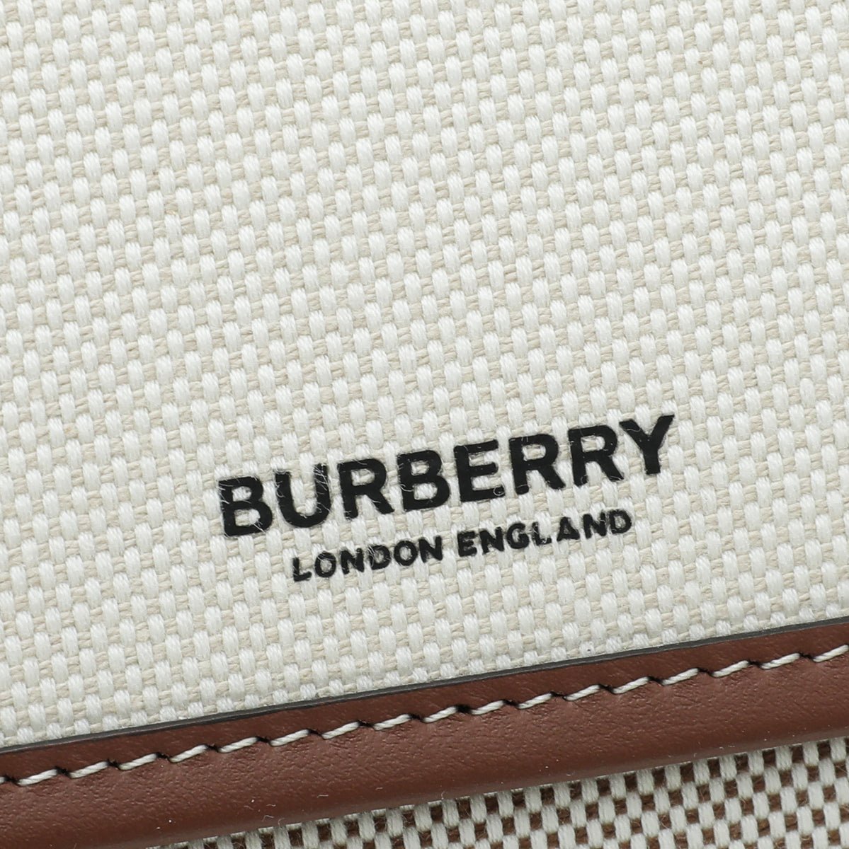 Burberry Bicolor Pocket Toty Bag