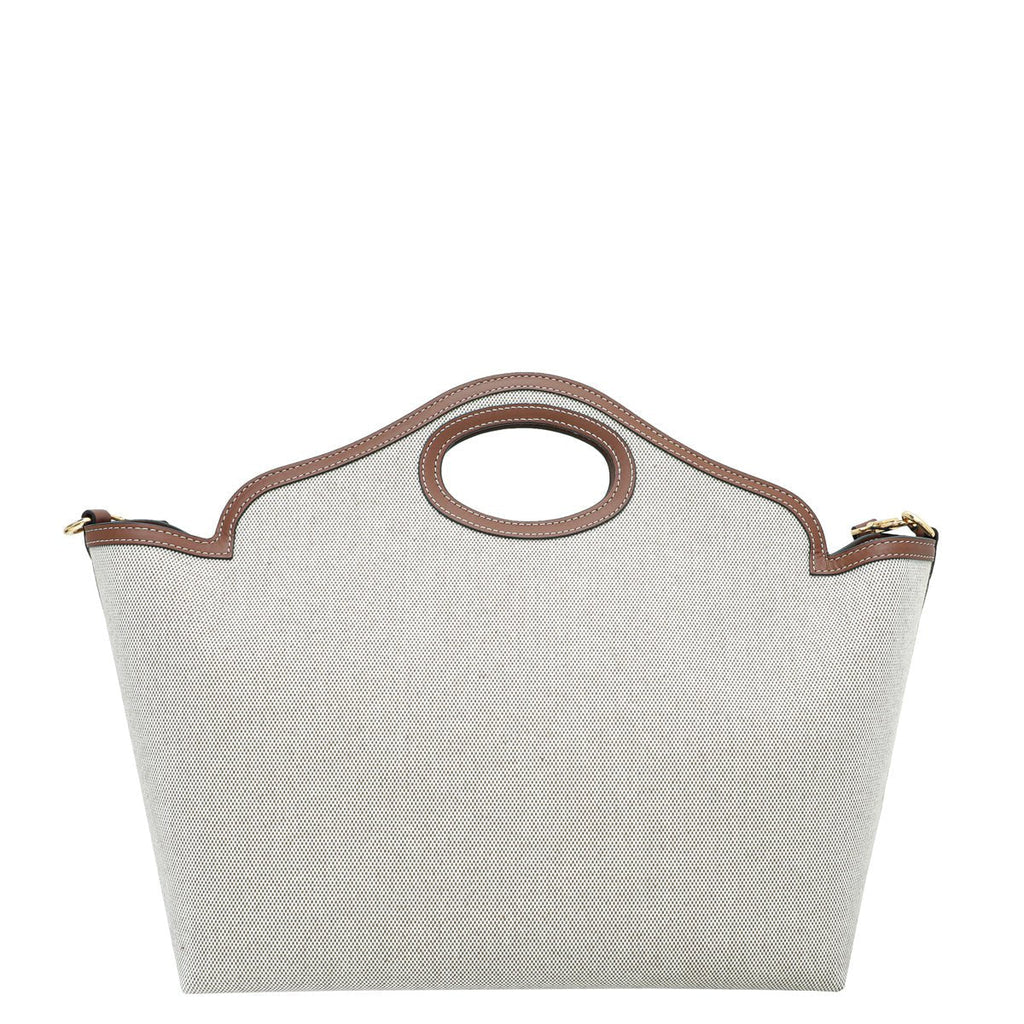 Burberry Bicolor Pocket Toty Bag