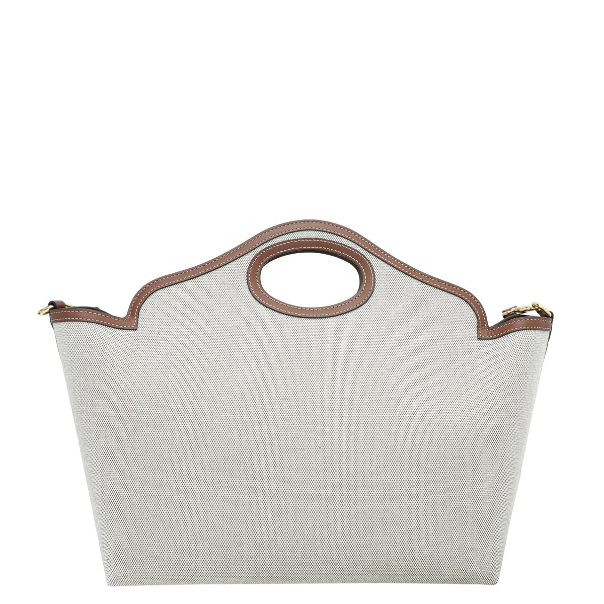 Burberry Bicolor Pocket Toty Bag