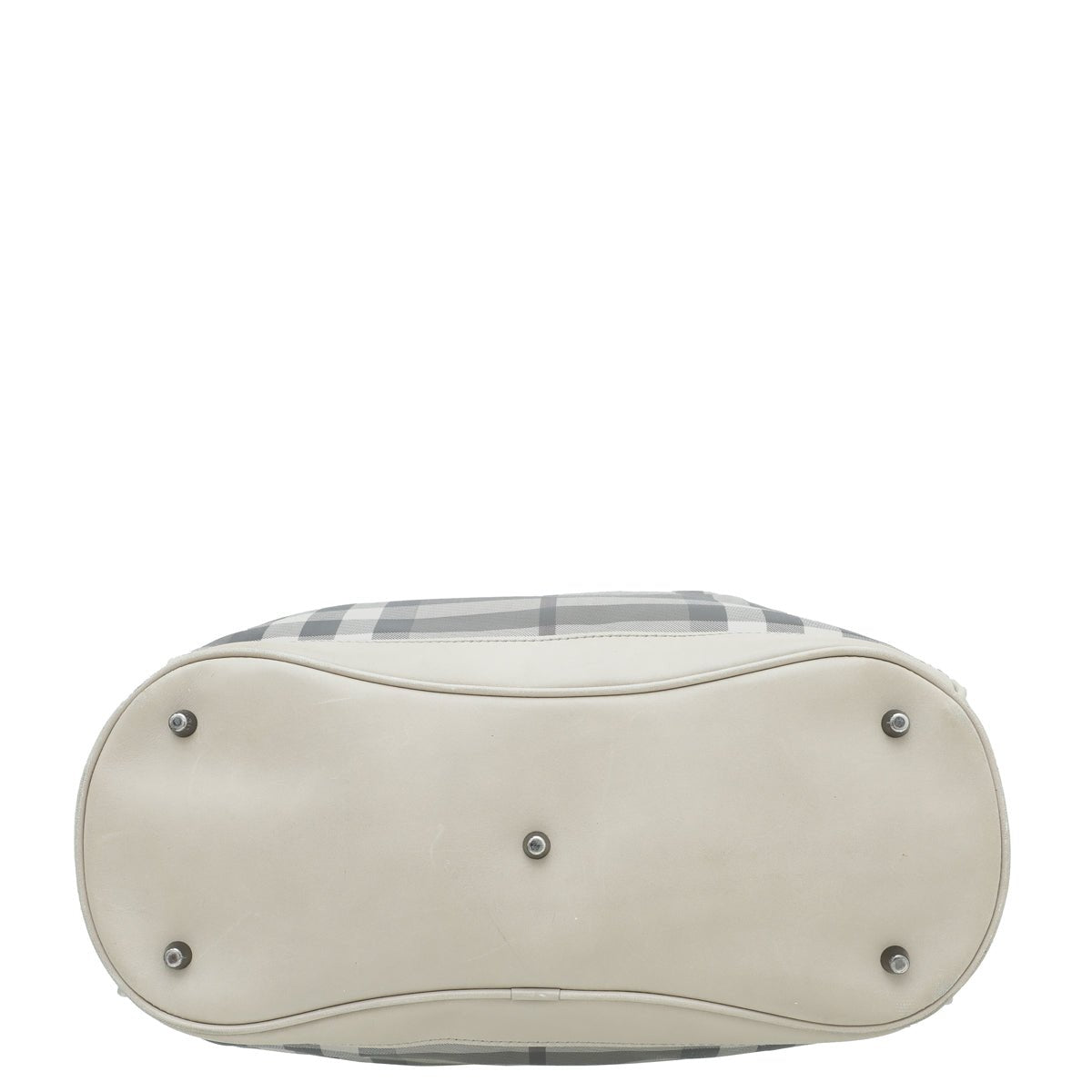 Burberry Bicolor Smoked Check Walden Hobo Medium Bag