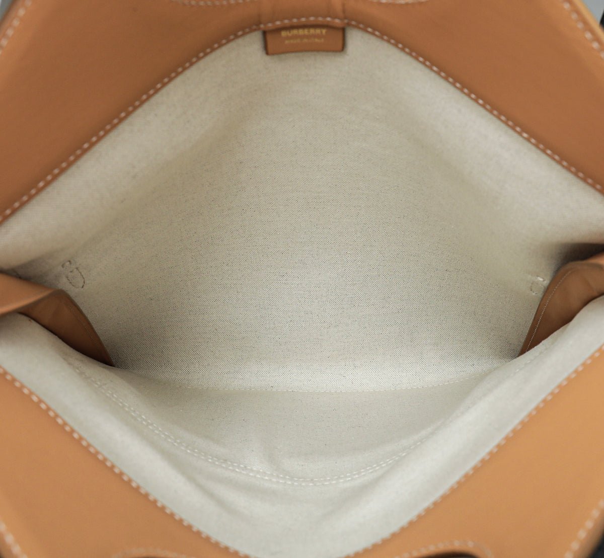Burberry Bicolor Soft Pocket Small Crossbody Clutch