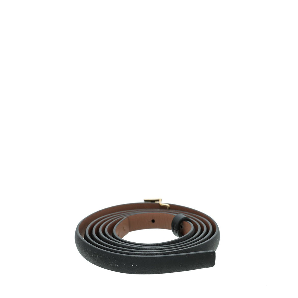Burberry Bicolor TB Logo Buckle Reversible Large Belt
