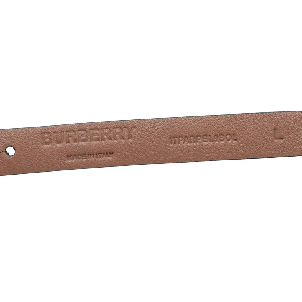 Burberry Bicolor TB Logo Buckle Reversible Large Belt