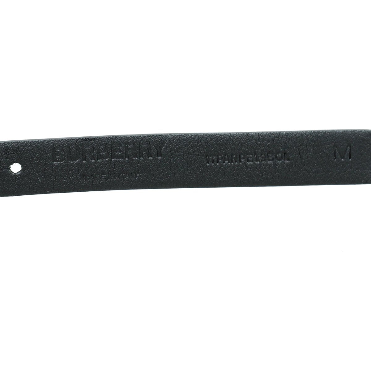Burberry Bicolor TB Logo Buckle Reversible Medium Belt