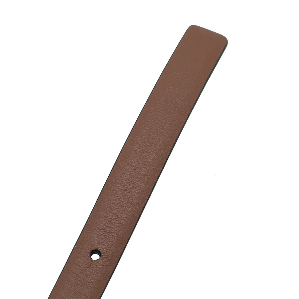 Burberry Bicolor TB Logo Buckle Reversible Medium Belt