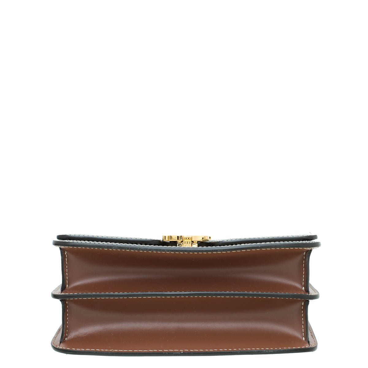 Burberry Bicolor TB Logo Flap Small Bag