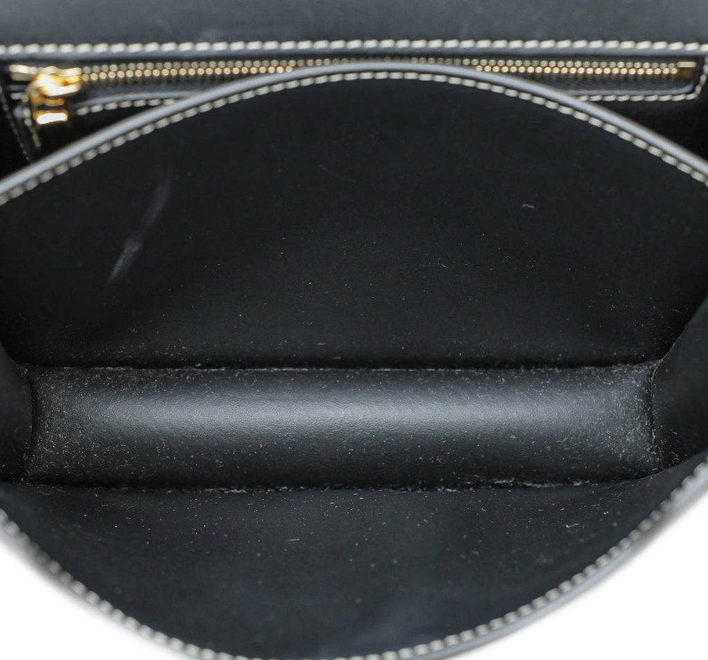 Burberry Bicolor TB Logo Flap Small Bag