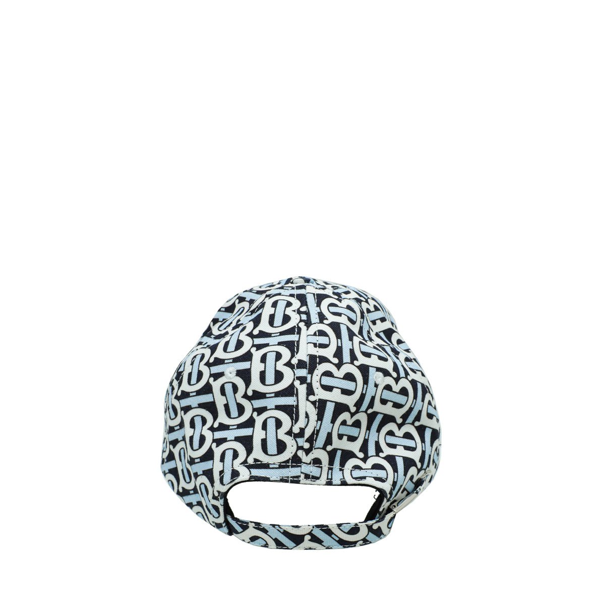 Burberry Bicolor TB Logo Print Baseball Cap Large