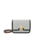 Burberry Bicolor TB Logo Small Flap Bag