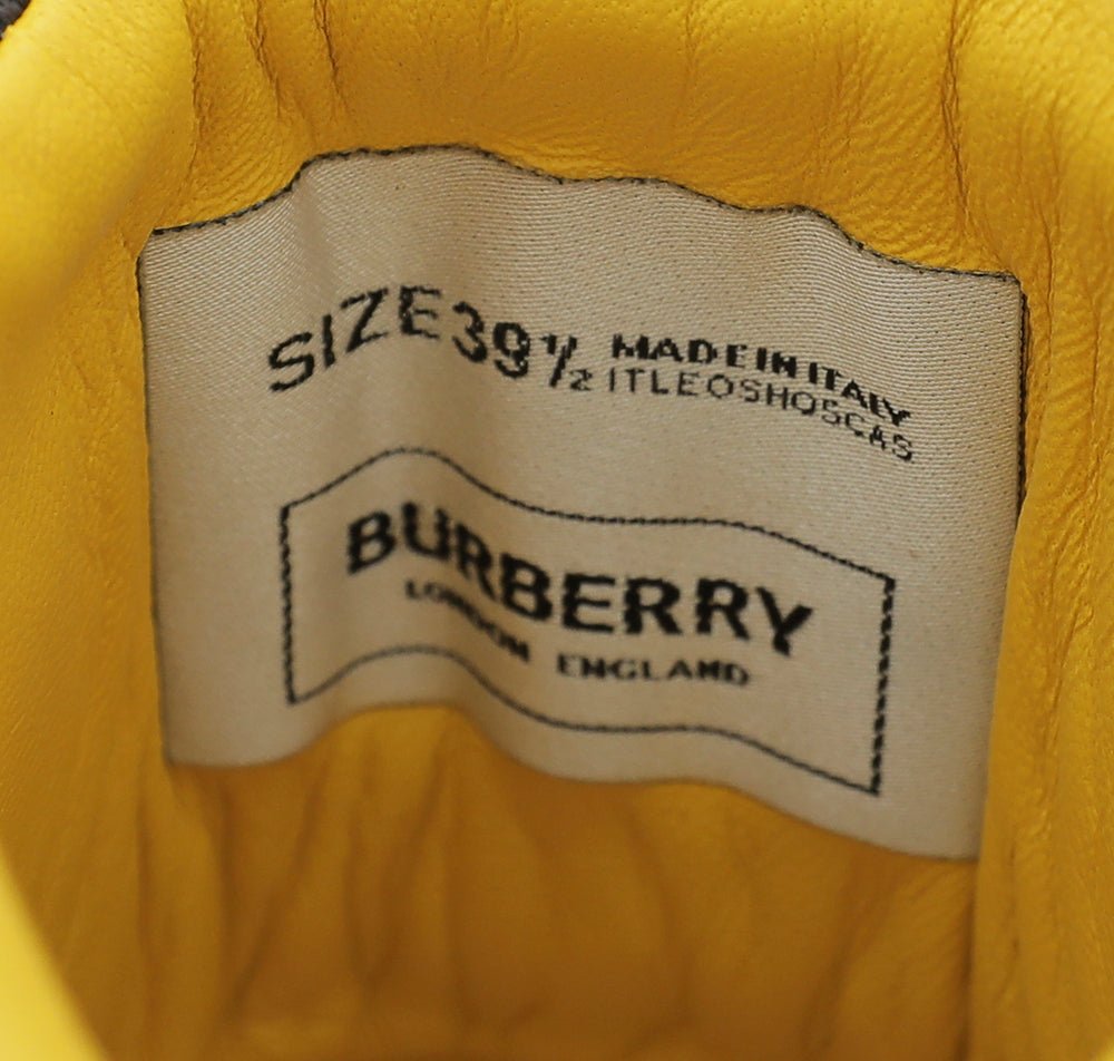 Burberry Bicolor Tor Hiking Boots 39.5