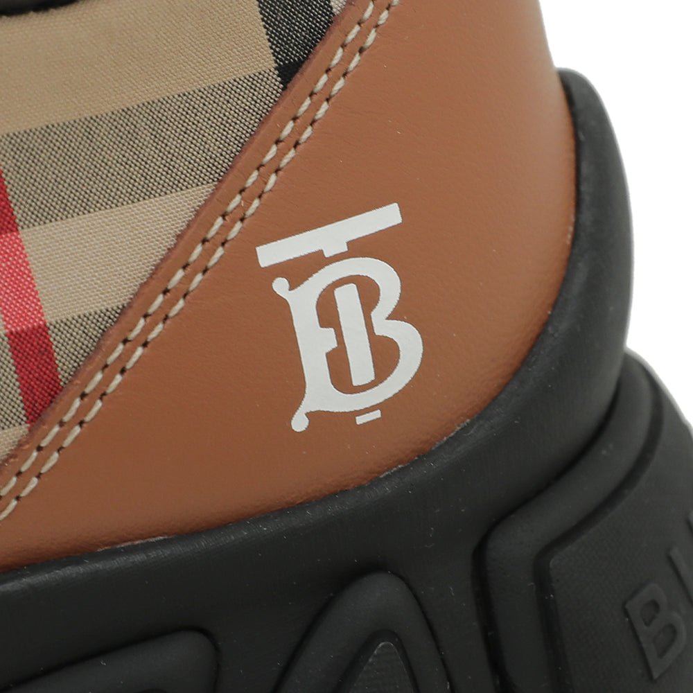 Burberry Bicolor Tor Hiking Boots 39.5