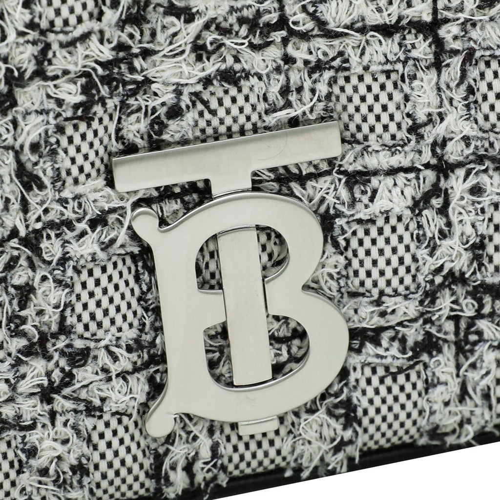 Burberry Bicolor Tweed TB Lola Small Bag