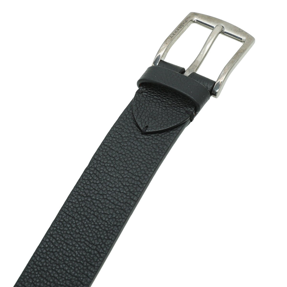 Burberry Black Buckle Belt 34