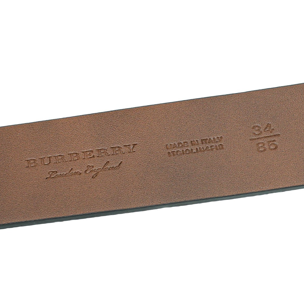 Burberry Black Buckle Belt 34