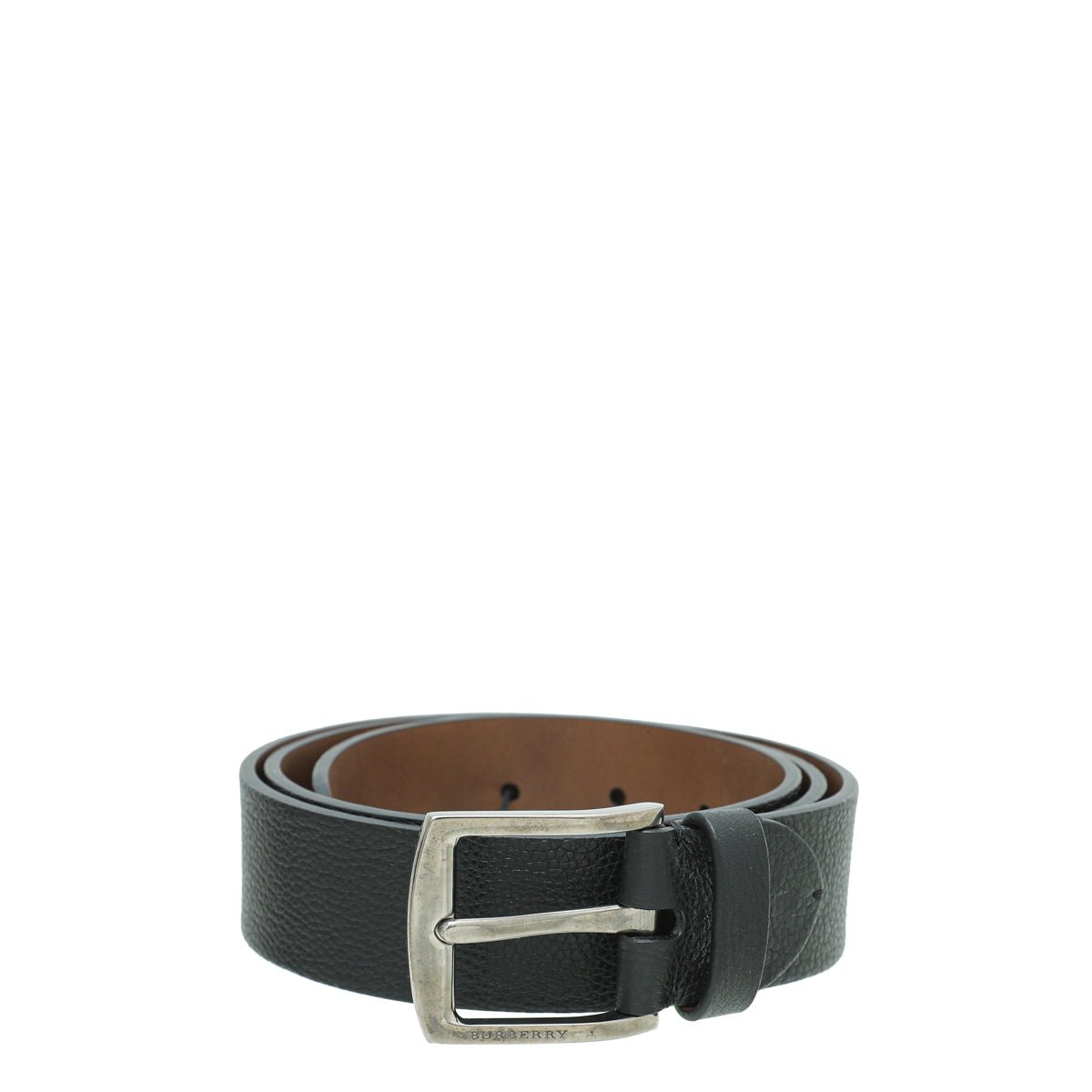 Burberry Black Buckle Belt 34