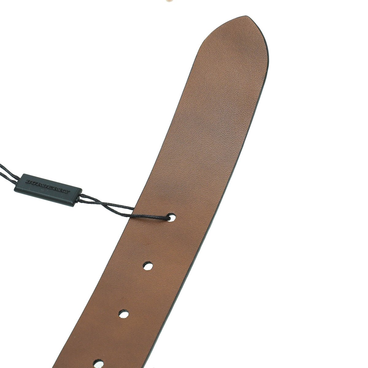 Burberry Black Buckle Belt 34
