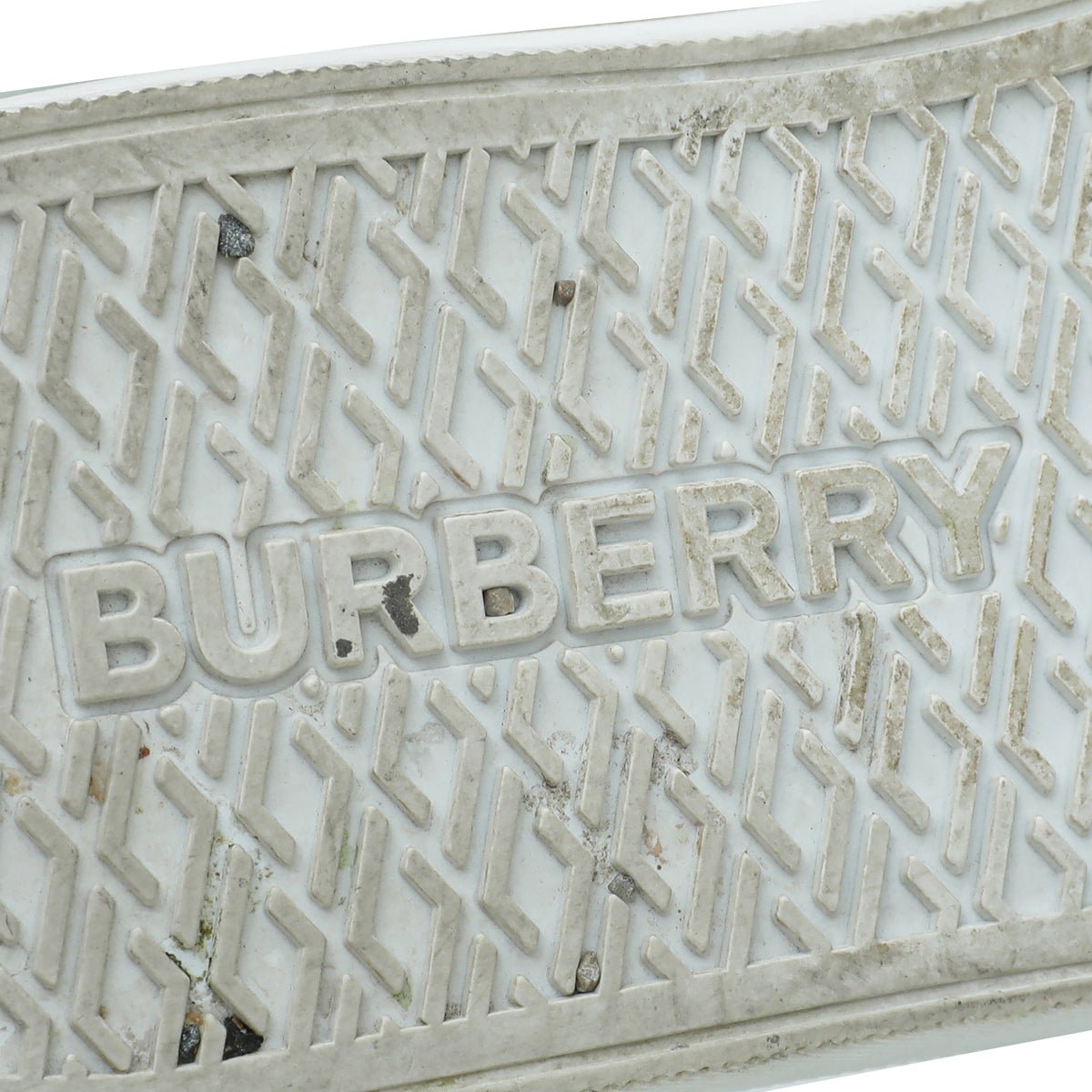Burberry Black Checked Sneakers 38.5