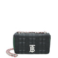 Burberry Black Lola Quilted Crystal Mini Bag