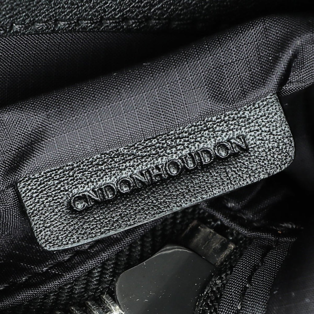 Burberry Black Nylon Logo Print Bumbag