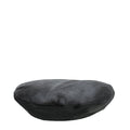 Burberry Black Pony Beret Large Hat