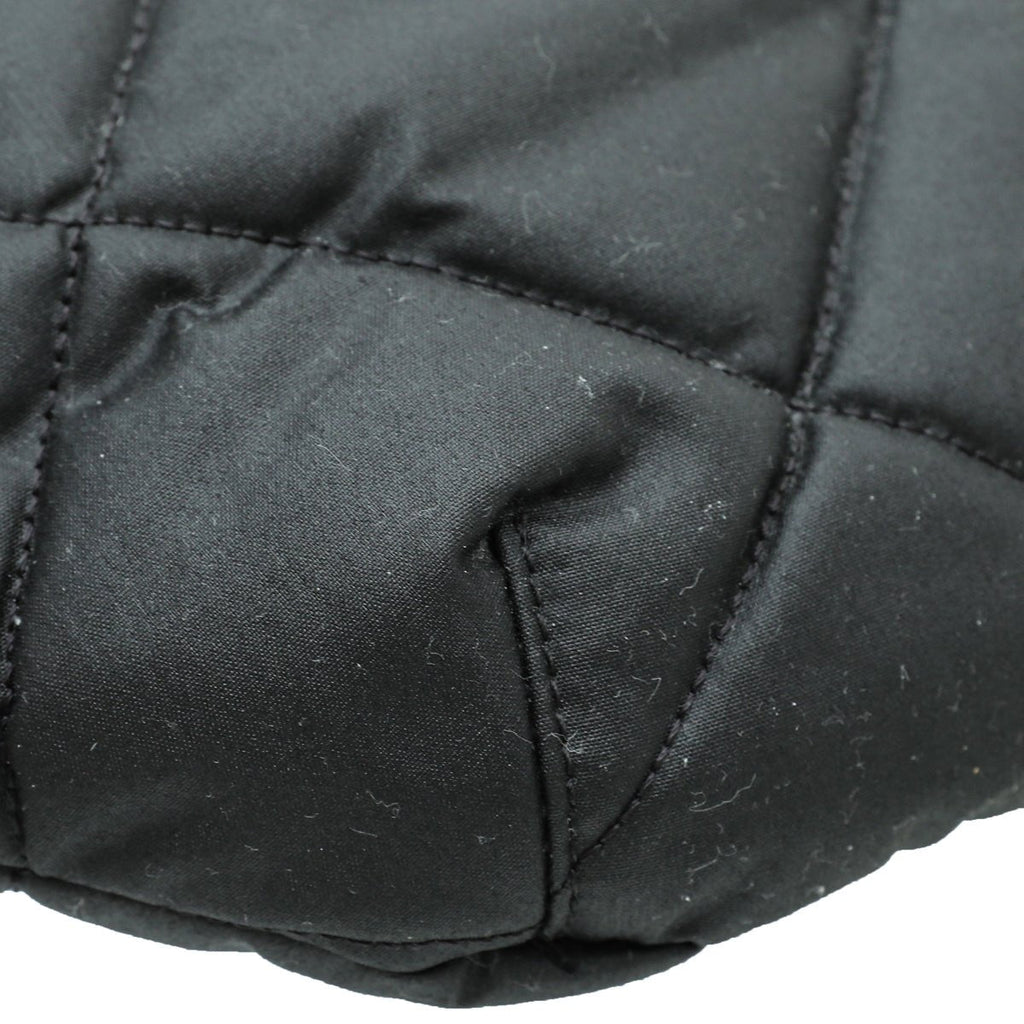 Burberry Black Sonny Diamond Quilted Belt Bag