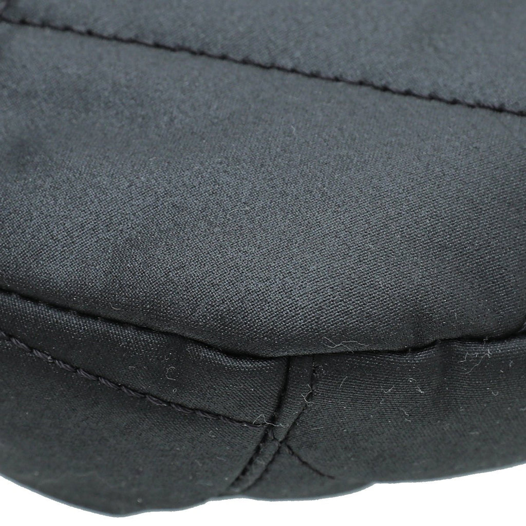 Burberry Black Sonny Diamond Quilted Belt Bag