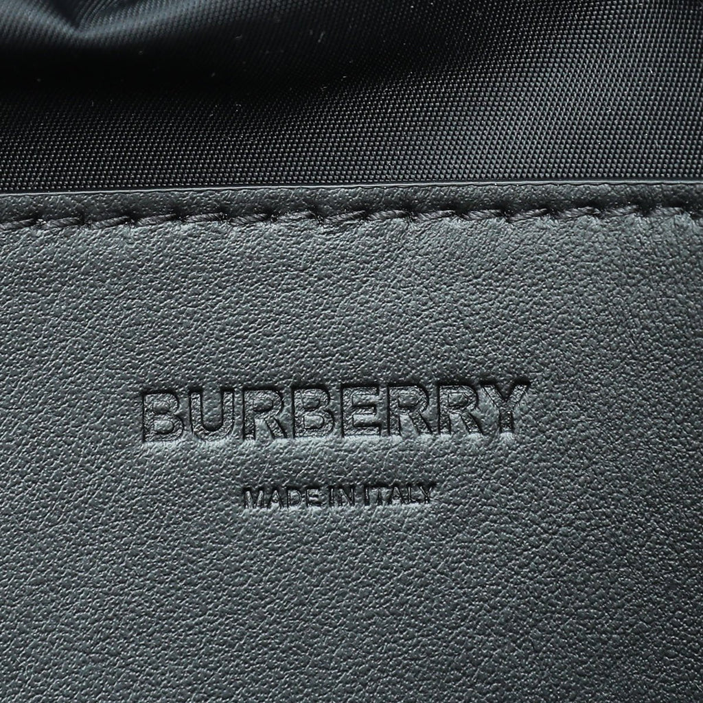 Burberry Black Sonny Diamond Quilted Belt Bag