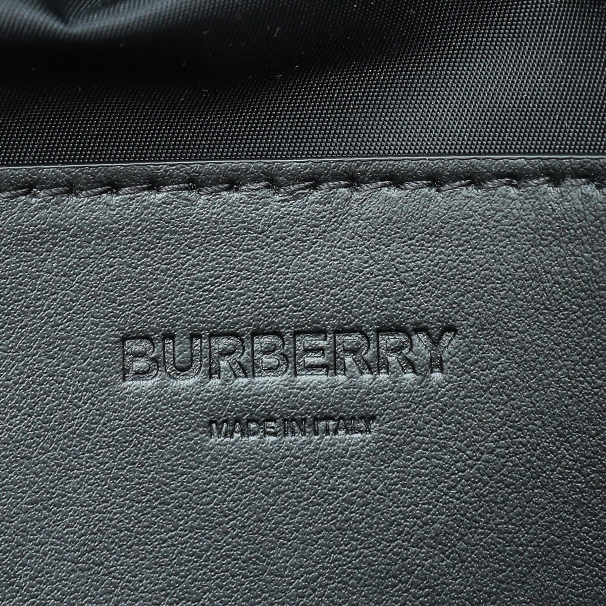Burberry Black Sonny Diamond Quilted Belt Bag