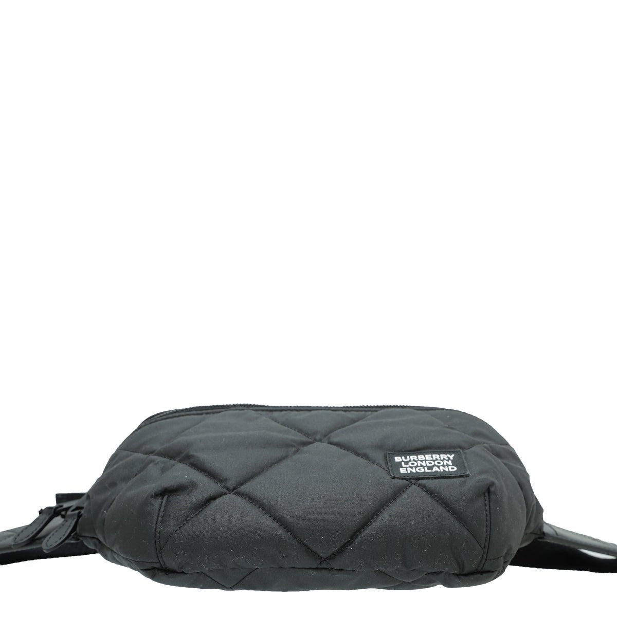 Burberry Black Sonny Diamond Quilted Belt Bag