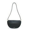 Burberry Black Studded Mini Zip Olympia Bag
