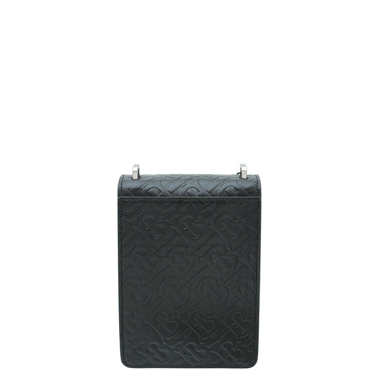 Burberry Black TB Embossed Robin Bag