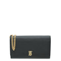 Burberry Black TB Hannah Wallet on Chain
