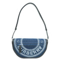 Burberry Blue Graphic Denim Olympia Bag
