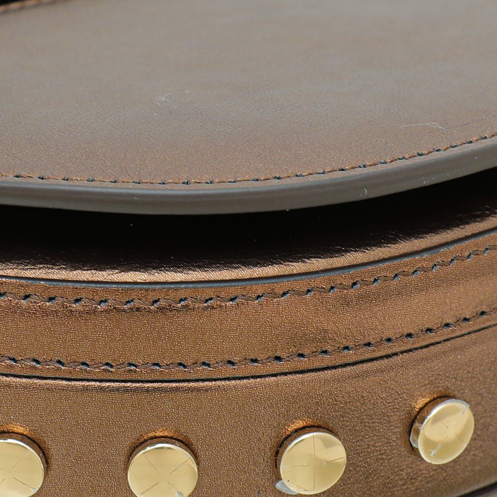 Burberry Bronze Olympia Studs Small Flap Bag