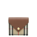 Burberry Brown Lila Vintage Check Small Wallet