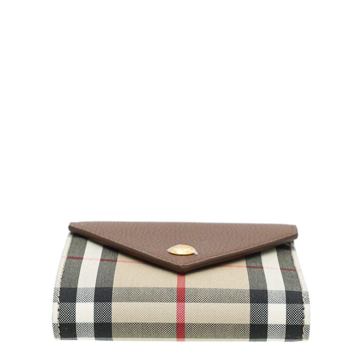 Burberry Brown Lila Vintage Check Small Wallet