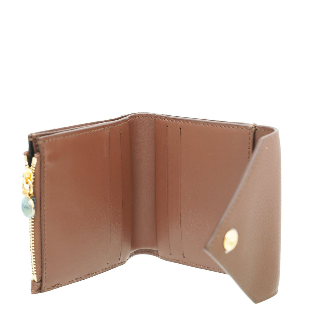 Burberry Brown Lila Vintage Check Small Wallet