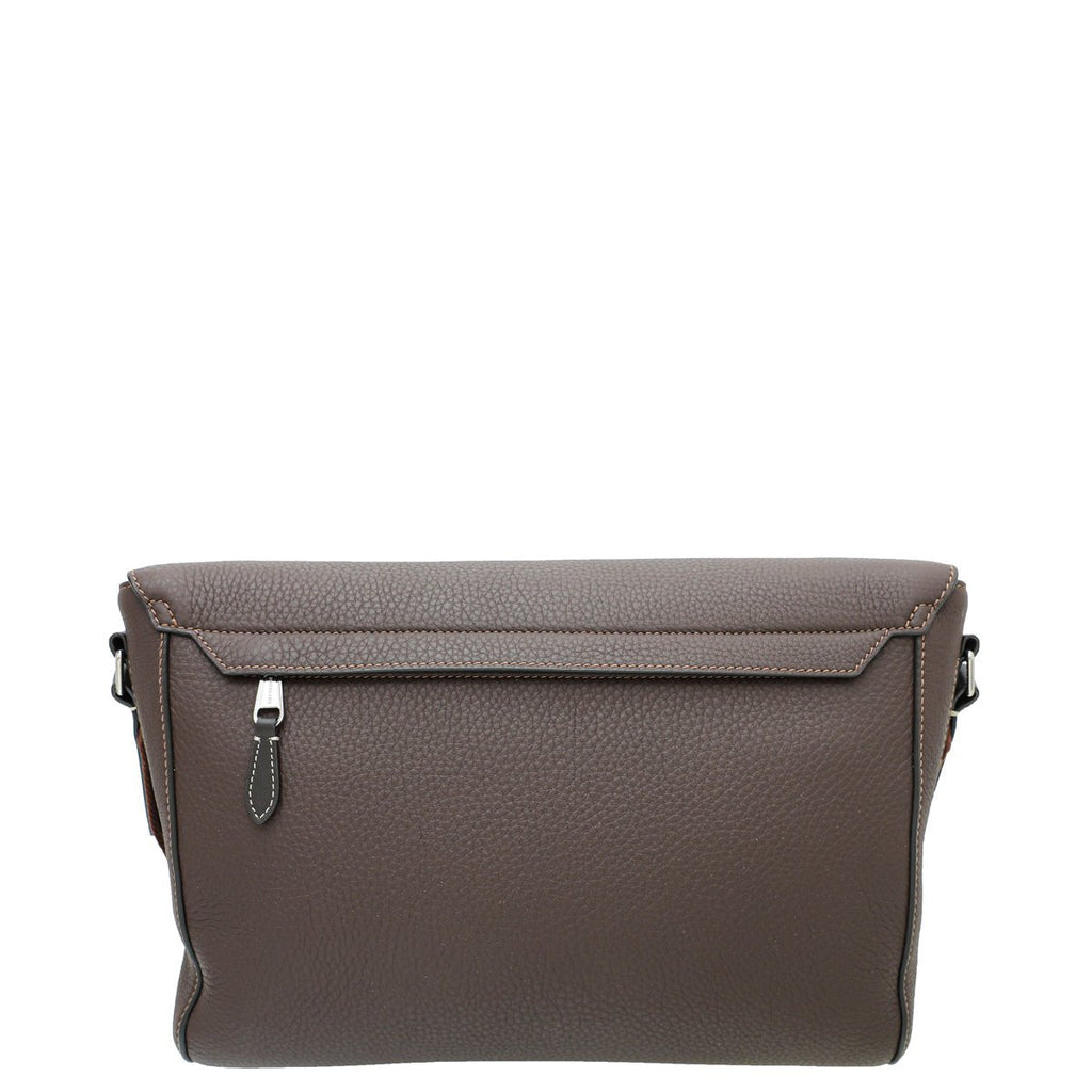 Burberry Clay Brown Pocket Messenger Bag
