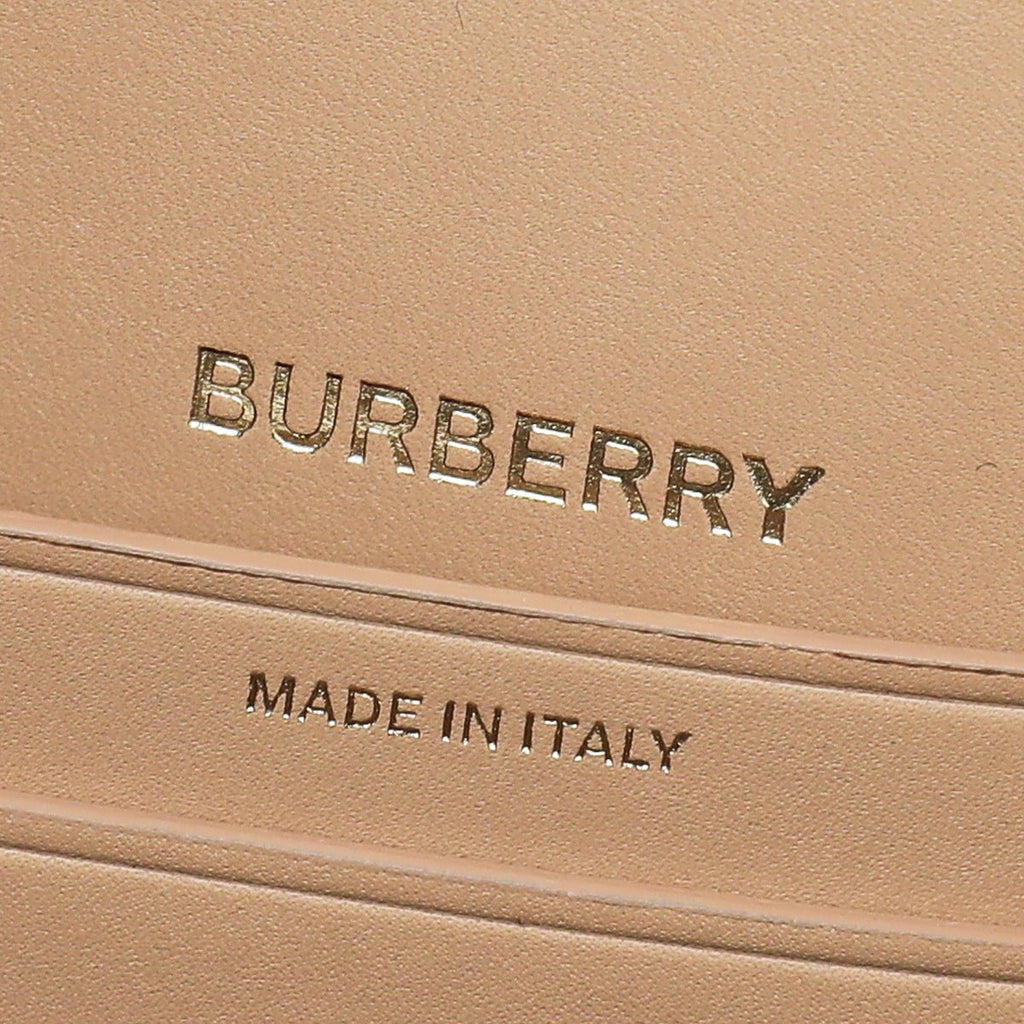 Burberry Cool Beige Olympia Studs Flap Bag