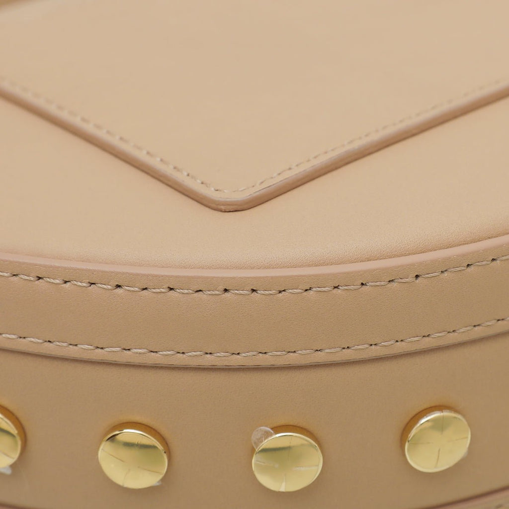 Burberry Cool Beige Olympia Studs Flap Bag