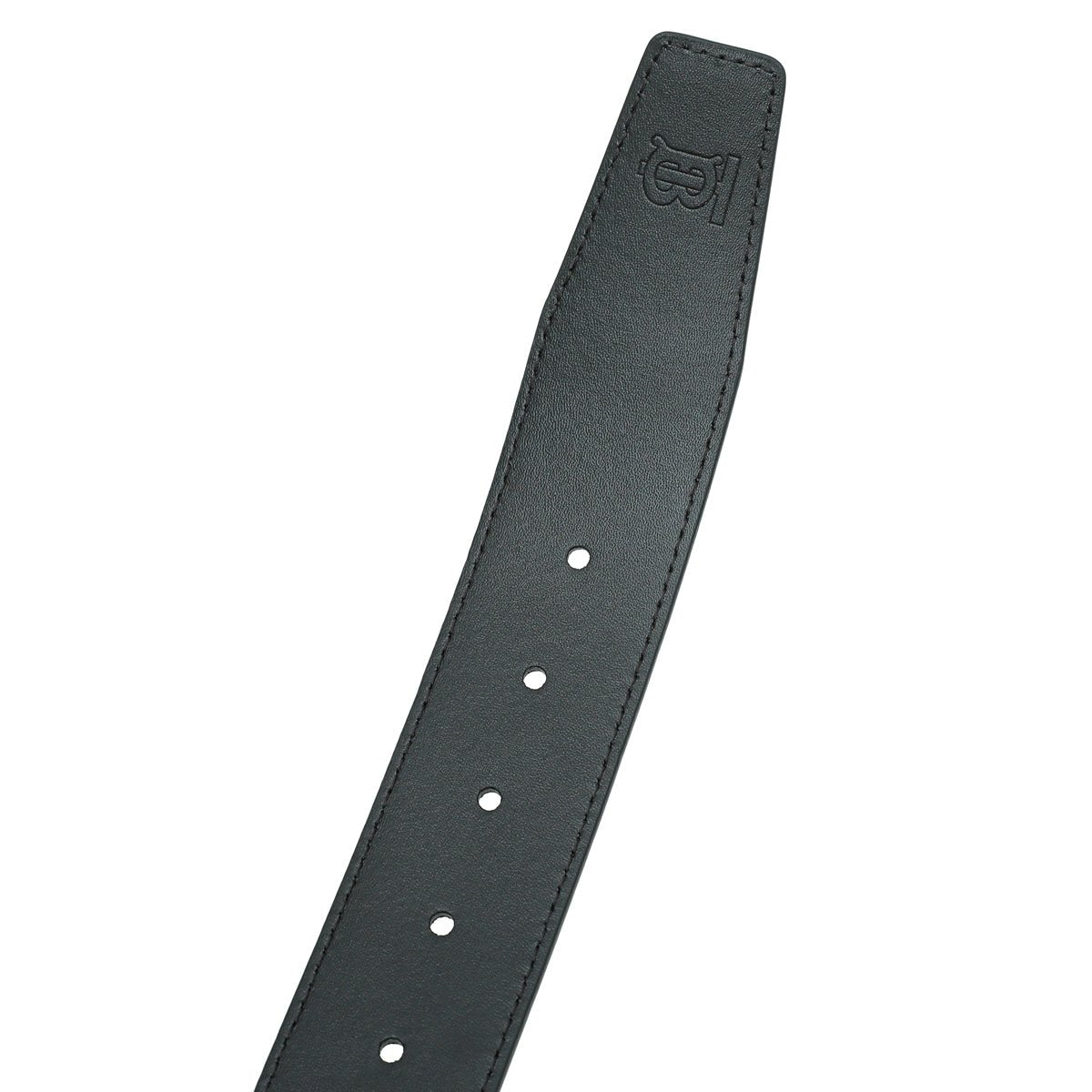 Burberry Dark Charcoal Check Reversible Clarke Belt 34