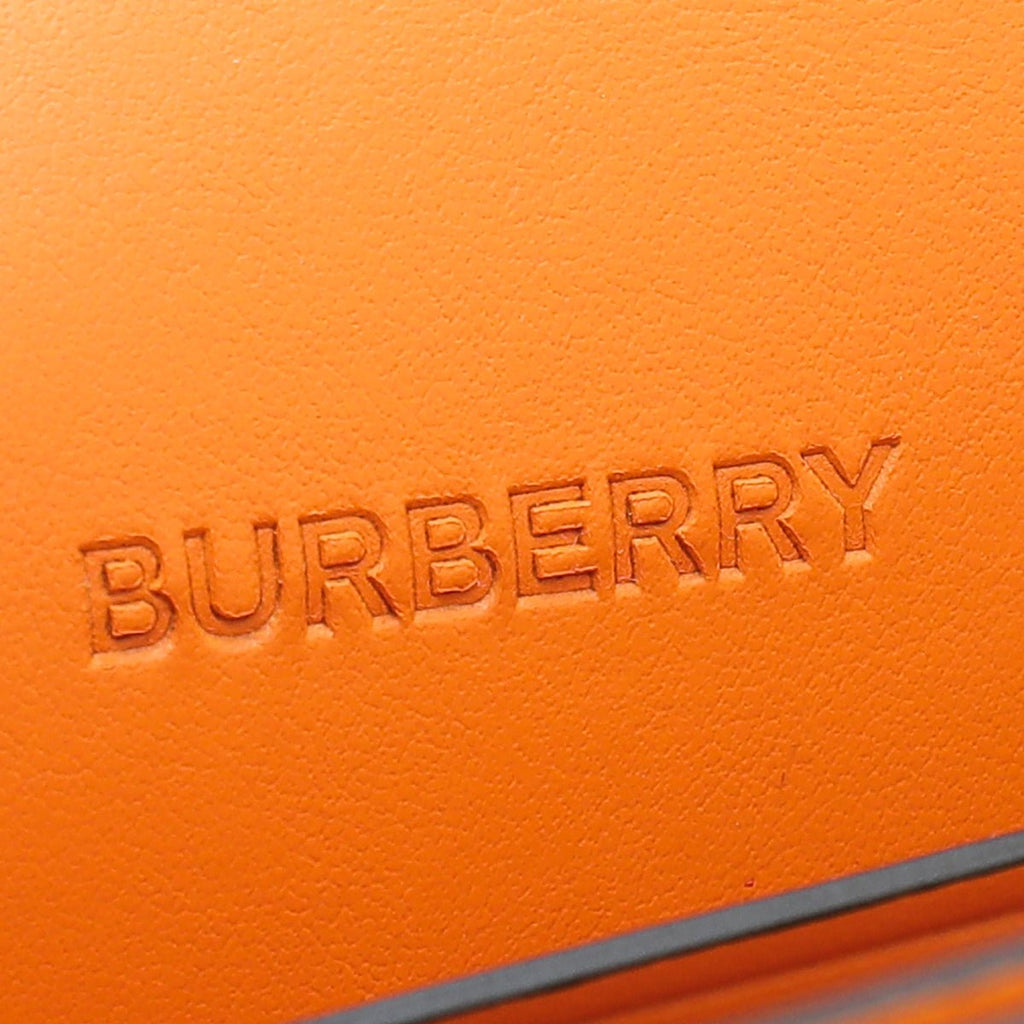 Burberry Deep Orange Olympia Bumbag