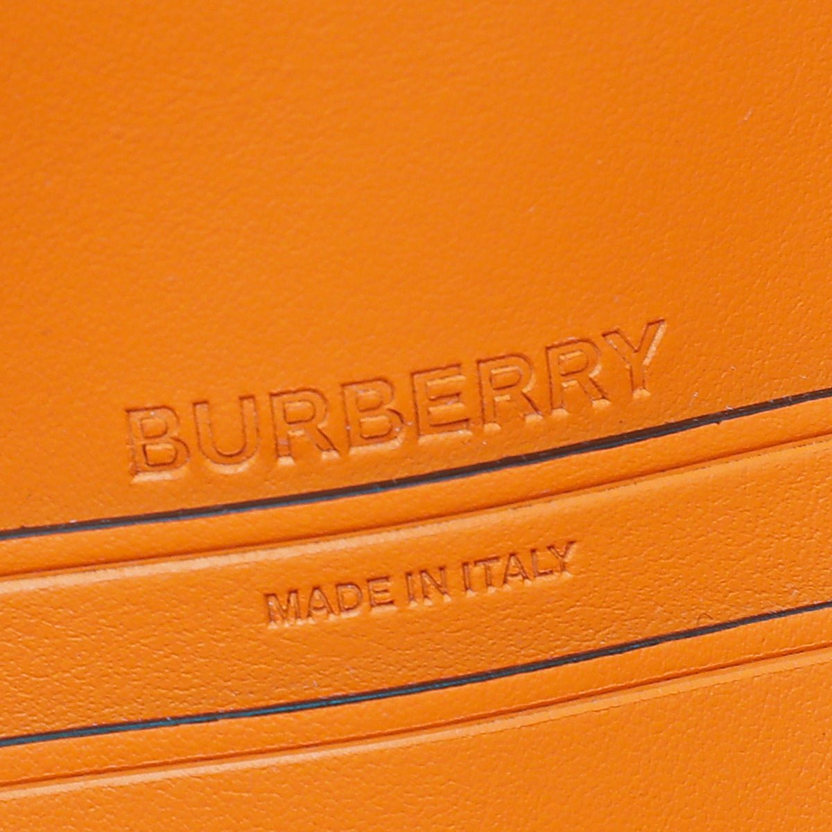 Burberry Deep Orange Olympia Bumbag