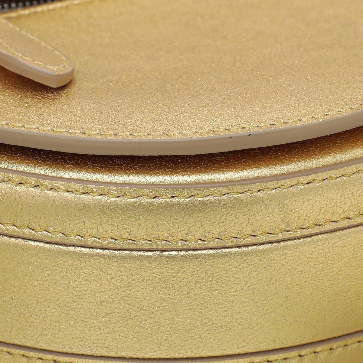 Burberry Gold Olympia Small Flap Bag