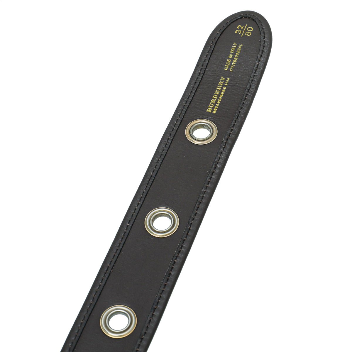 Burberry Haymarket Check Eyelight Belt 32