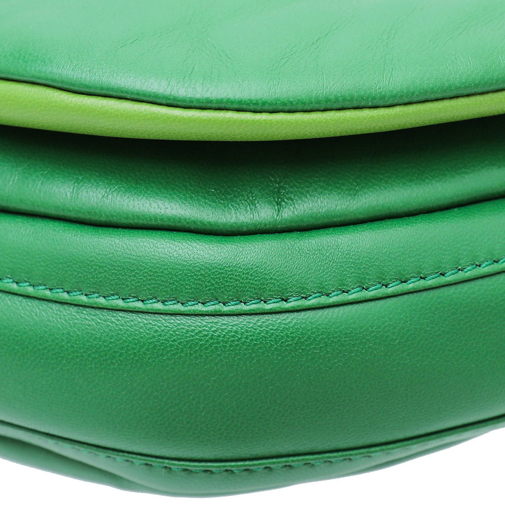 Burberry Ivy Green Soft Olympia Small Bag