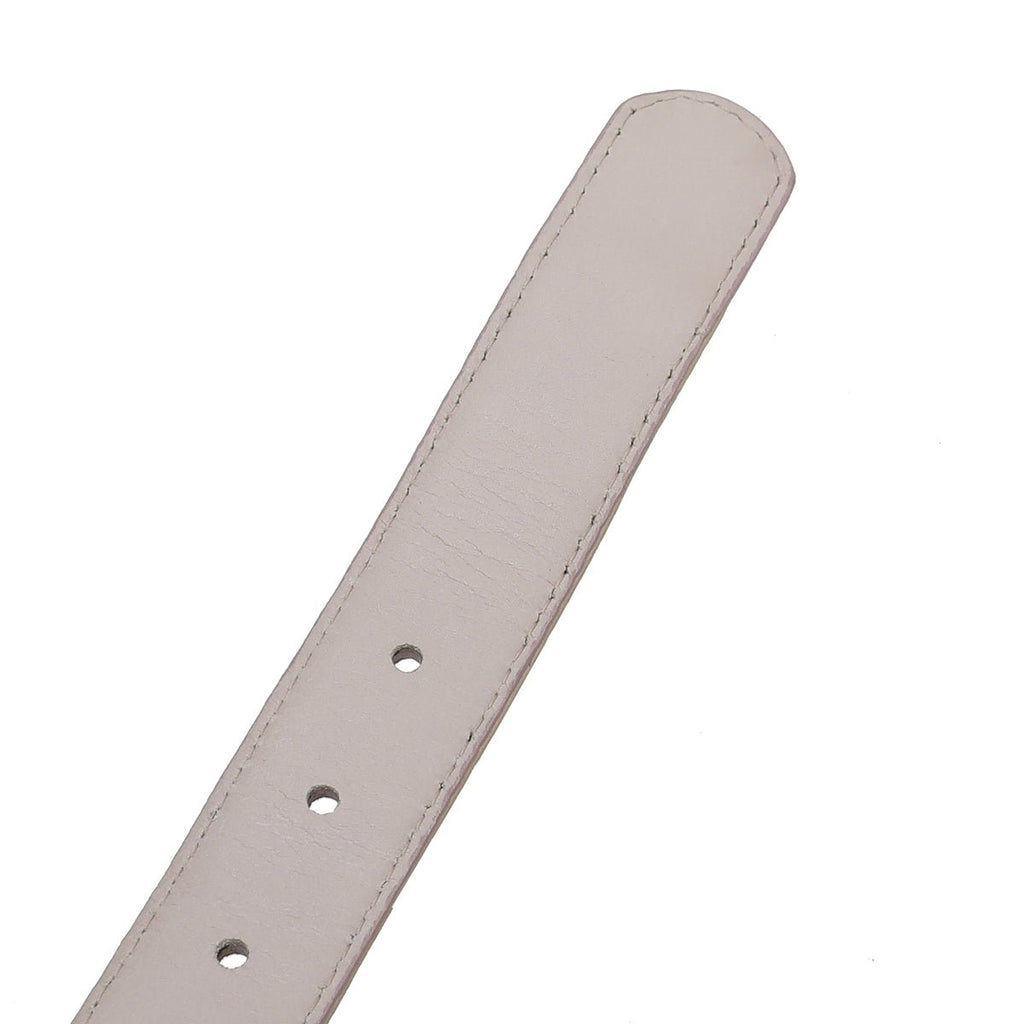 Burberry Light Pink Logo Buckle Belt 44