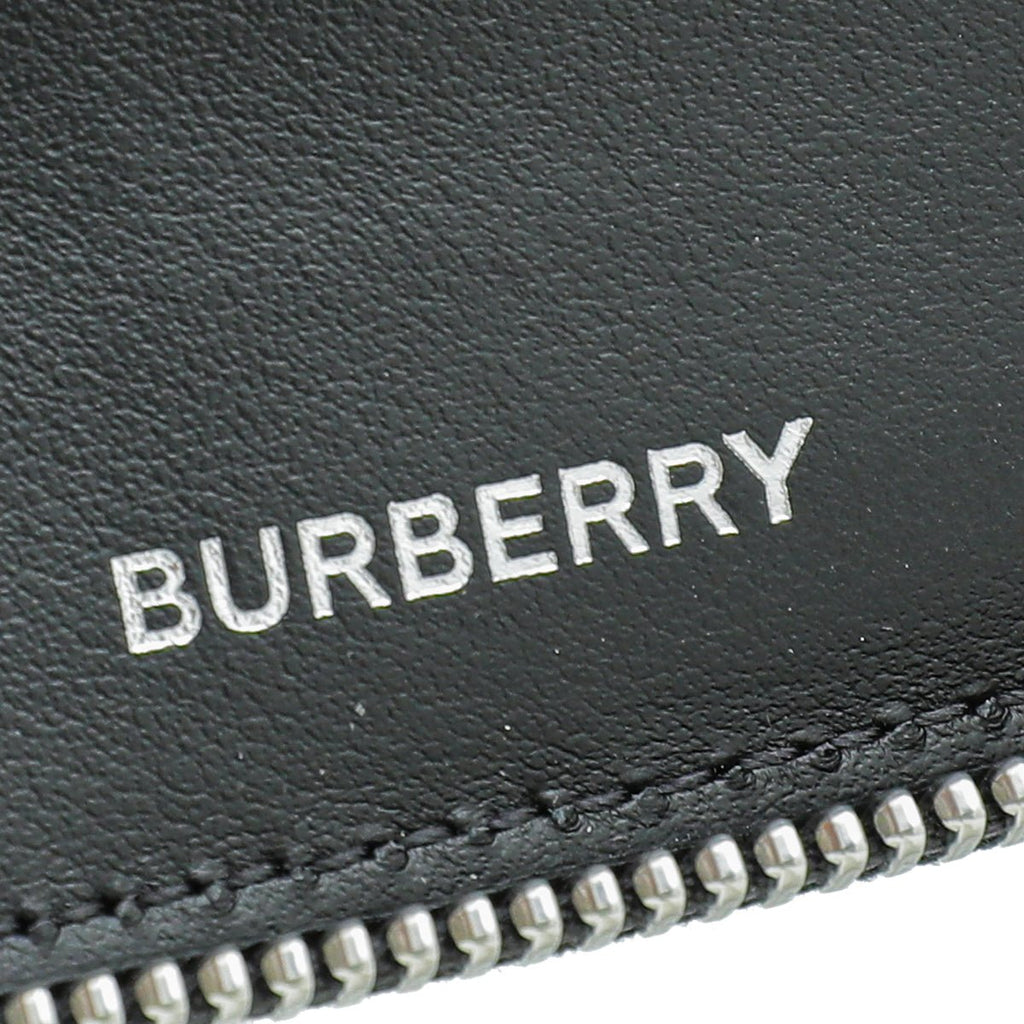 Burberry Mangrove Green Camouflage Daniels Zip-Around Wallet