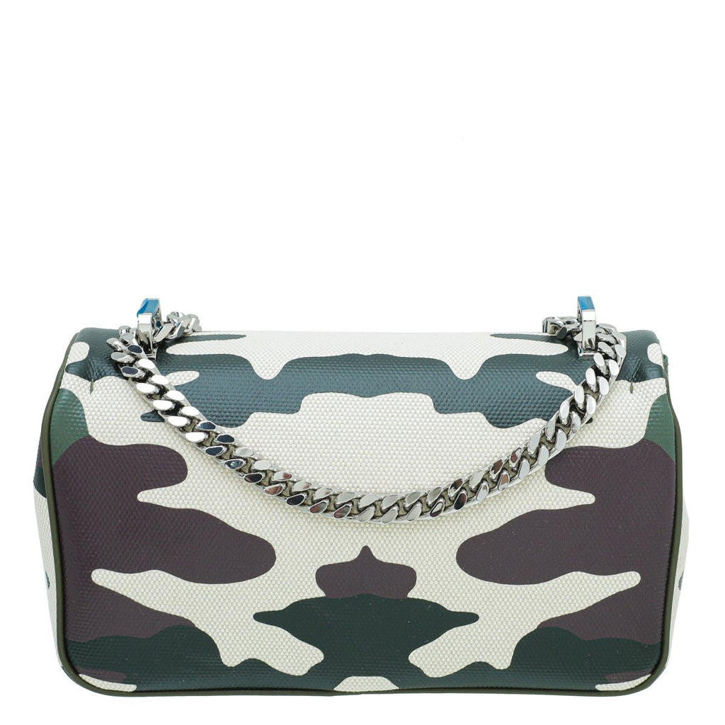 Burberry Multicolor Camouflage Print Lola Small Bag